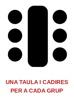 mesas y sillas